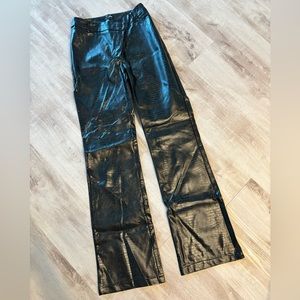 Leather pants